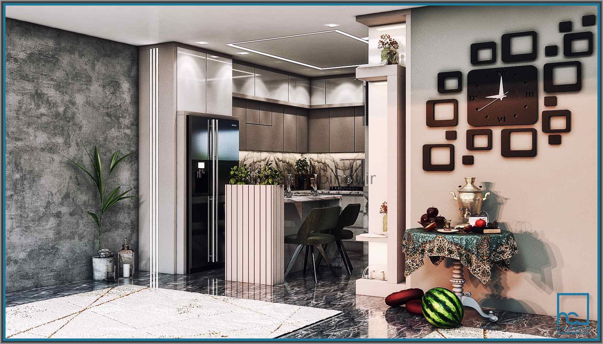 کابینت مدرن ژورنالی52